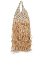 Hibourama Women's Vannifique Mini Fringe Bag Beige, view 2
