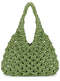 Hibourama Women's Borsa Vannifique Small Con Cristalli Green