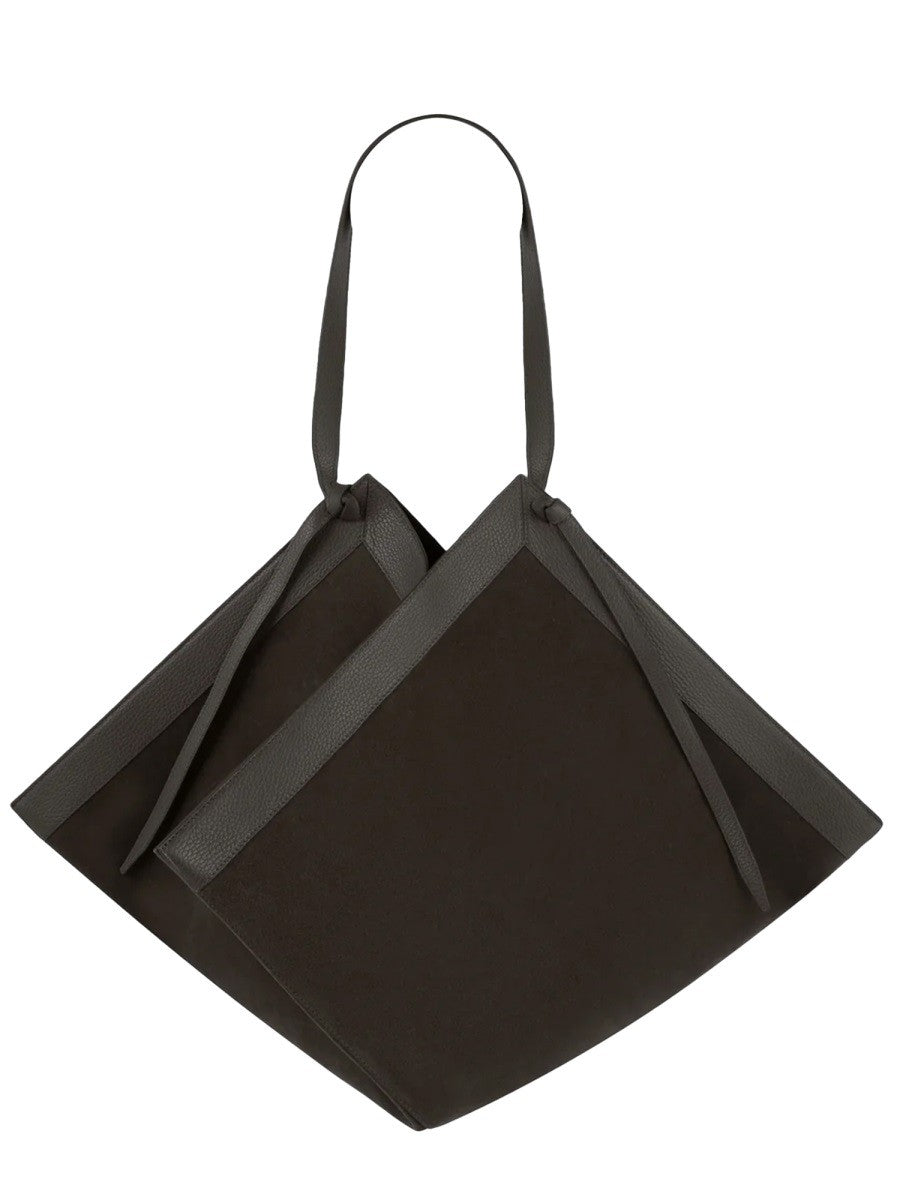 Yuzefi Women's Borsa Wonton Large Brown