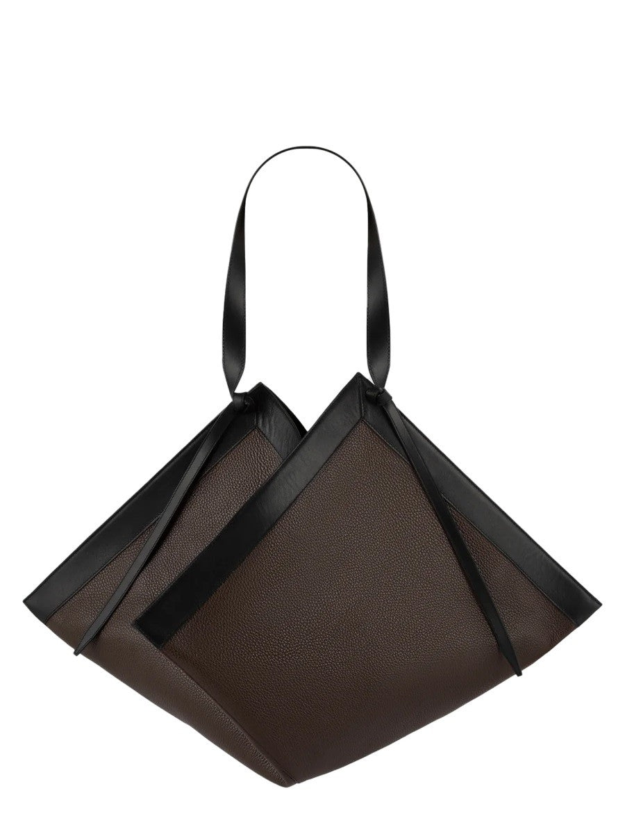Yuzefi Women's Borsa Wonton Large Brown