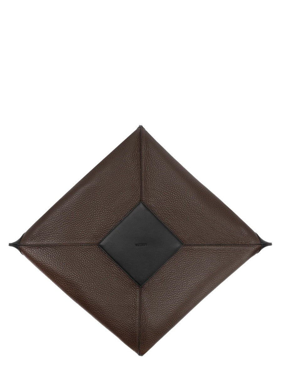 Yuzefi Women's Borsa Wonton Brown