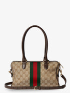 Gucci Women's Borsetto GG Fabric Crossbody Bag Beige, view 2