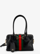Gucci Women's Borsetto Leather Handbag Black