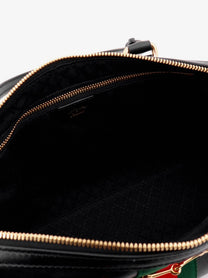 Gucci Women's Borsetto Leather Handbag Black
