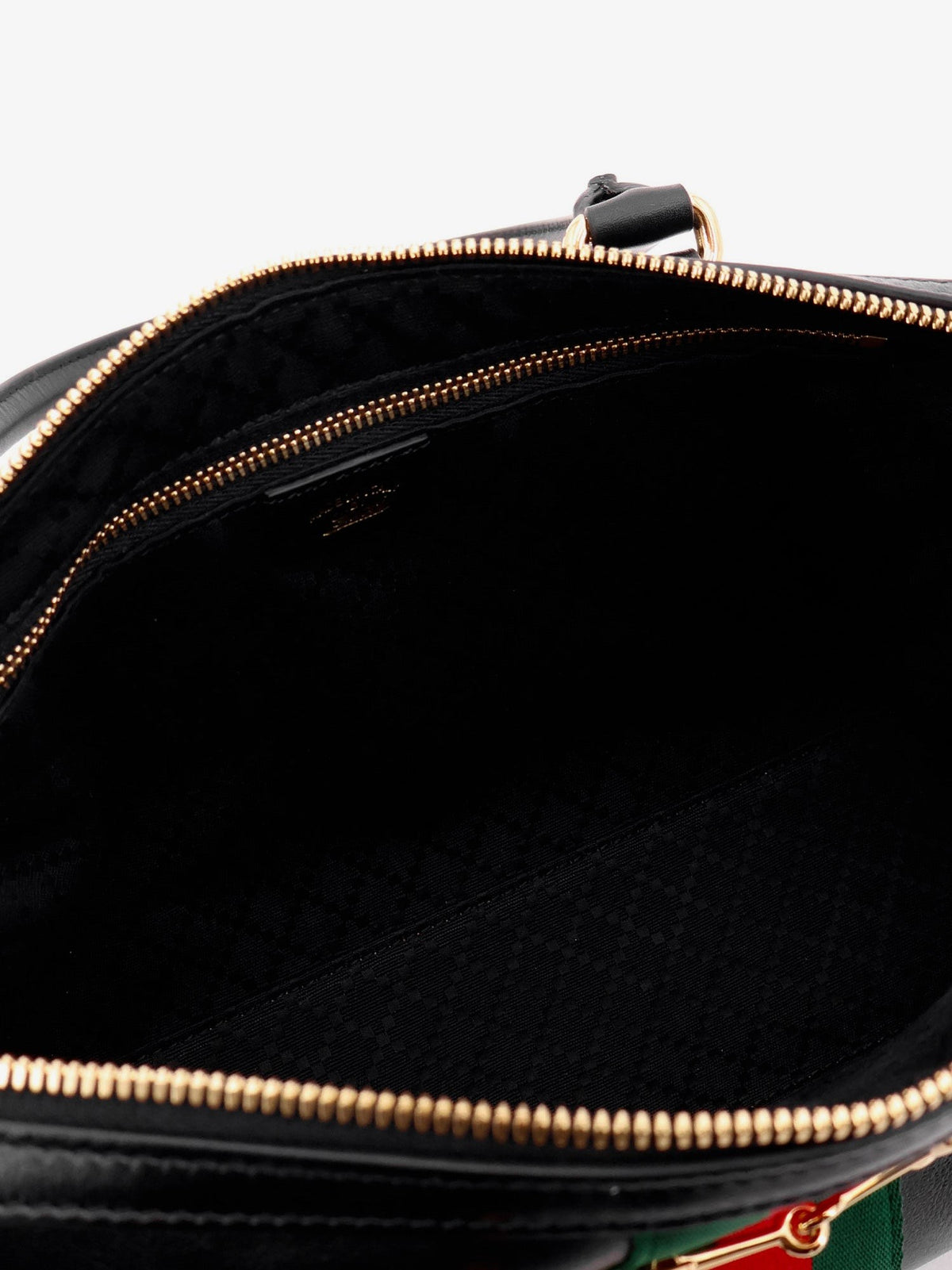 Gucci Women's Borsetto Leather Handbag Black