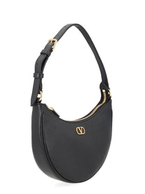 Valentino Women's Borso Hobo Vlogo Signature Mini Black