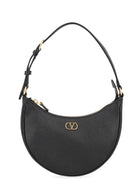 Valentino Women's Borso Hobo Vlogo Signature Mini Black