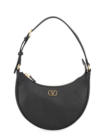 Valentino Women's Borso Hobo Vlogo Signature Mini Black