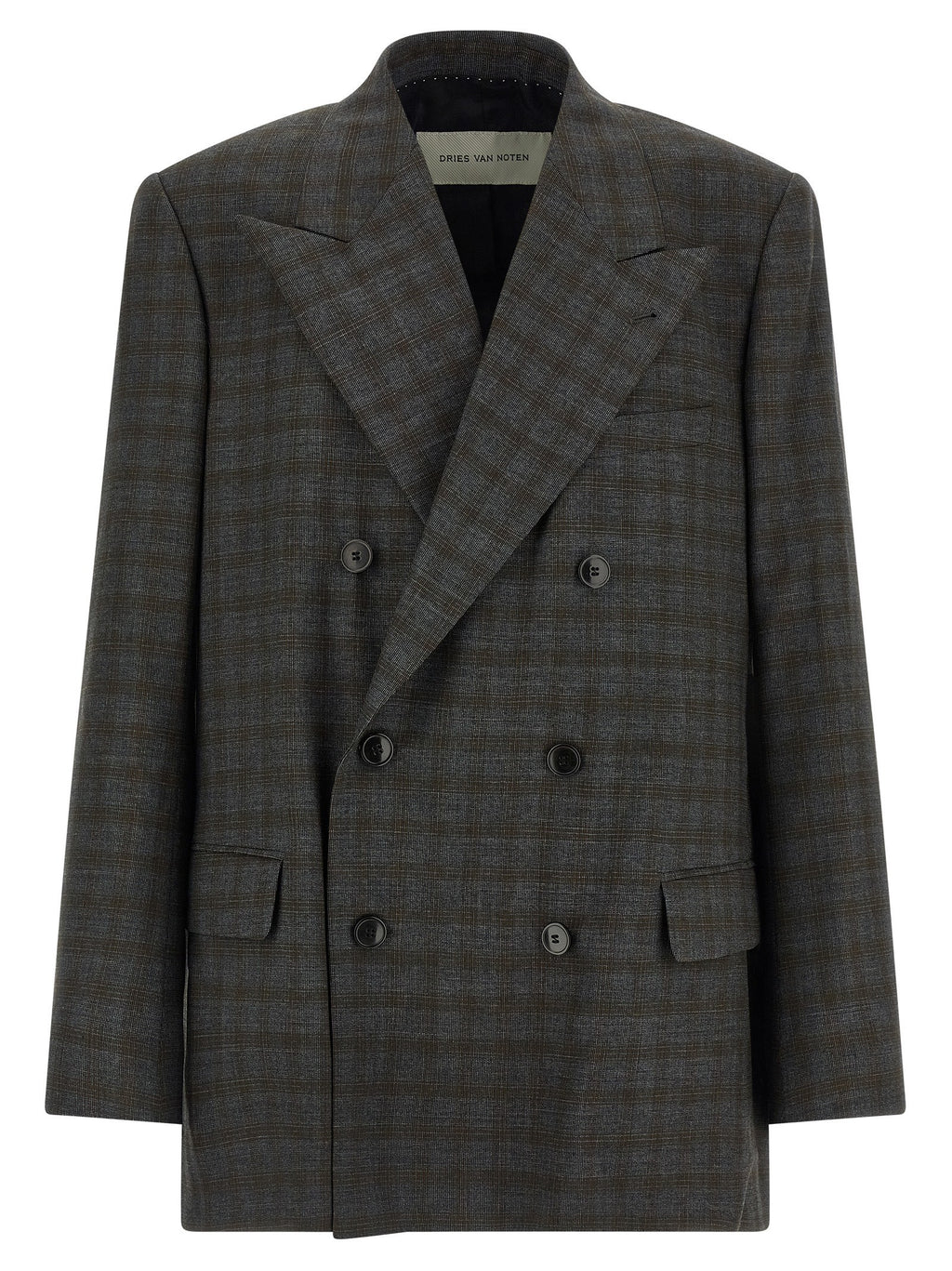Dries Van Noten Bosier Blazer Grey