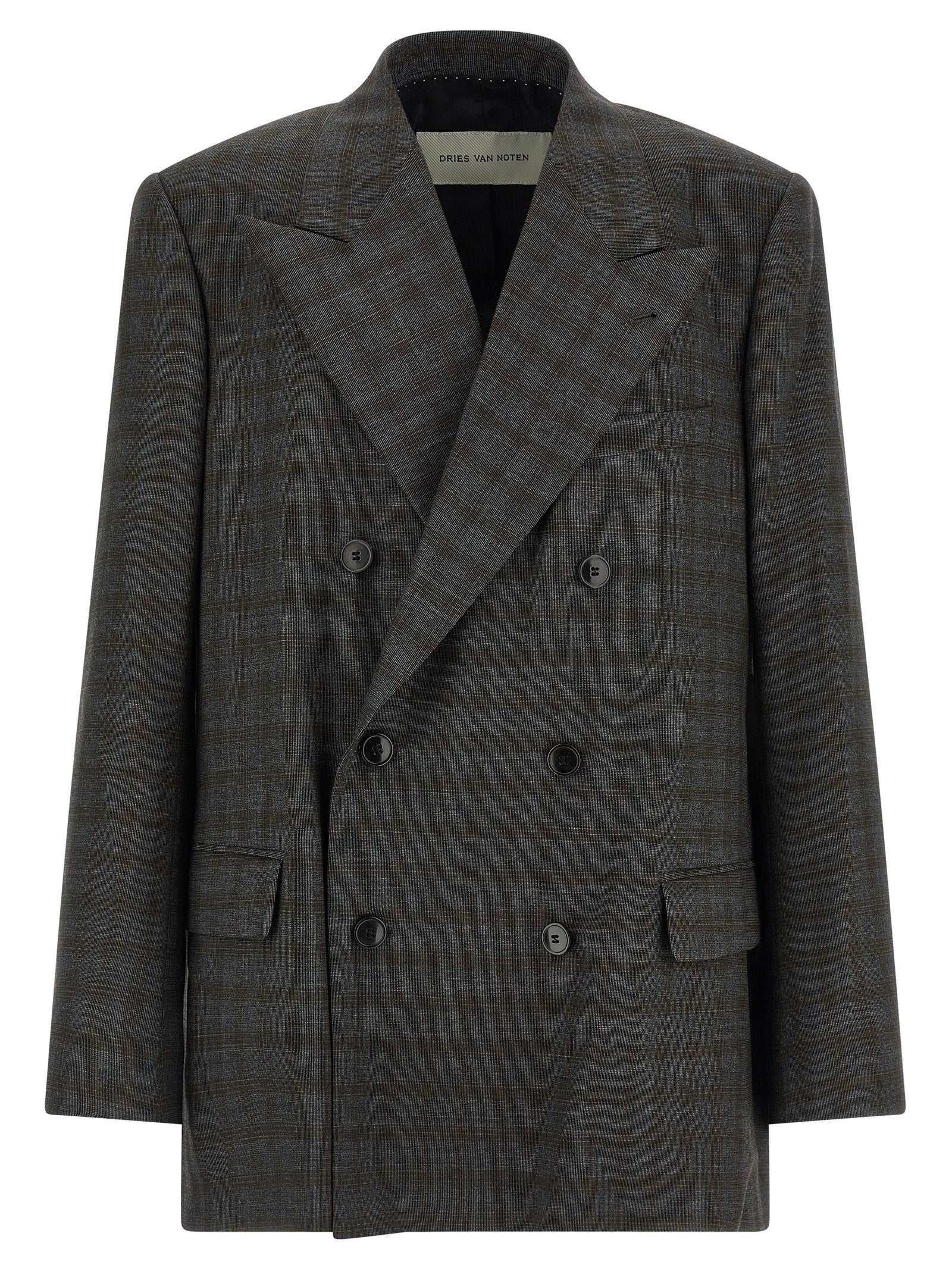 Dries Van Noten Bosier Blazer Grey