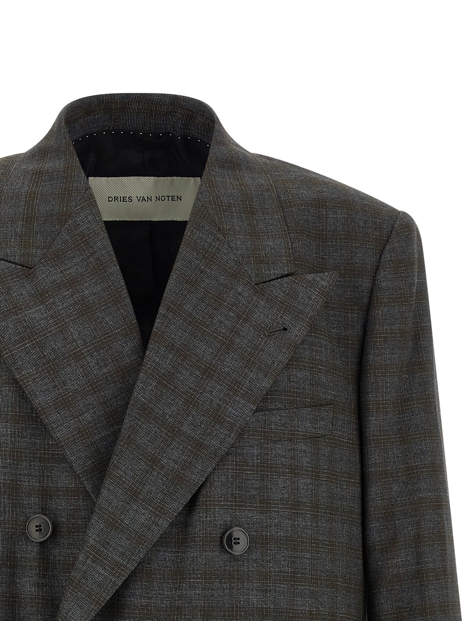 Dries Van Noten Bosier Blazer Grey