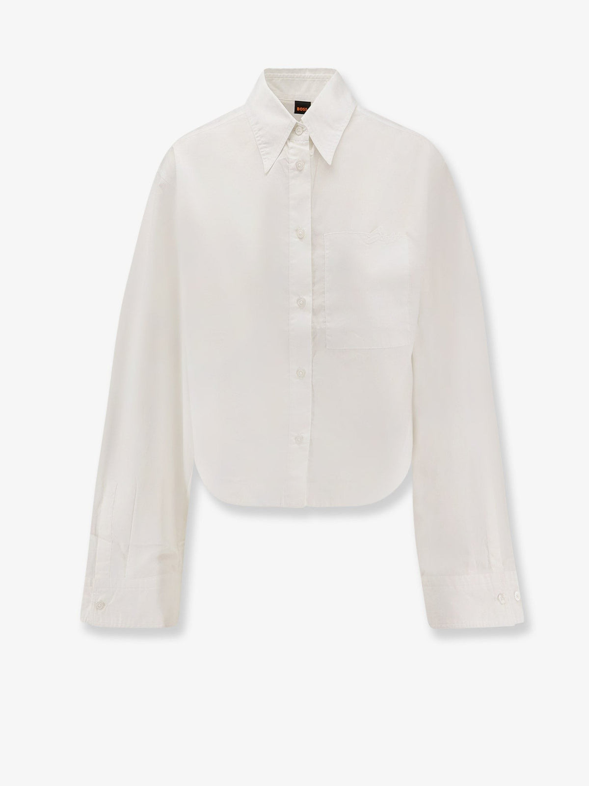BOSS Women's Boskota Cotton Shirt White