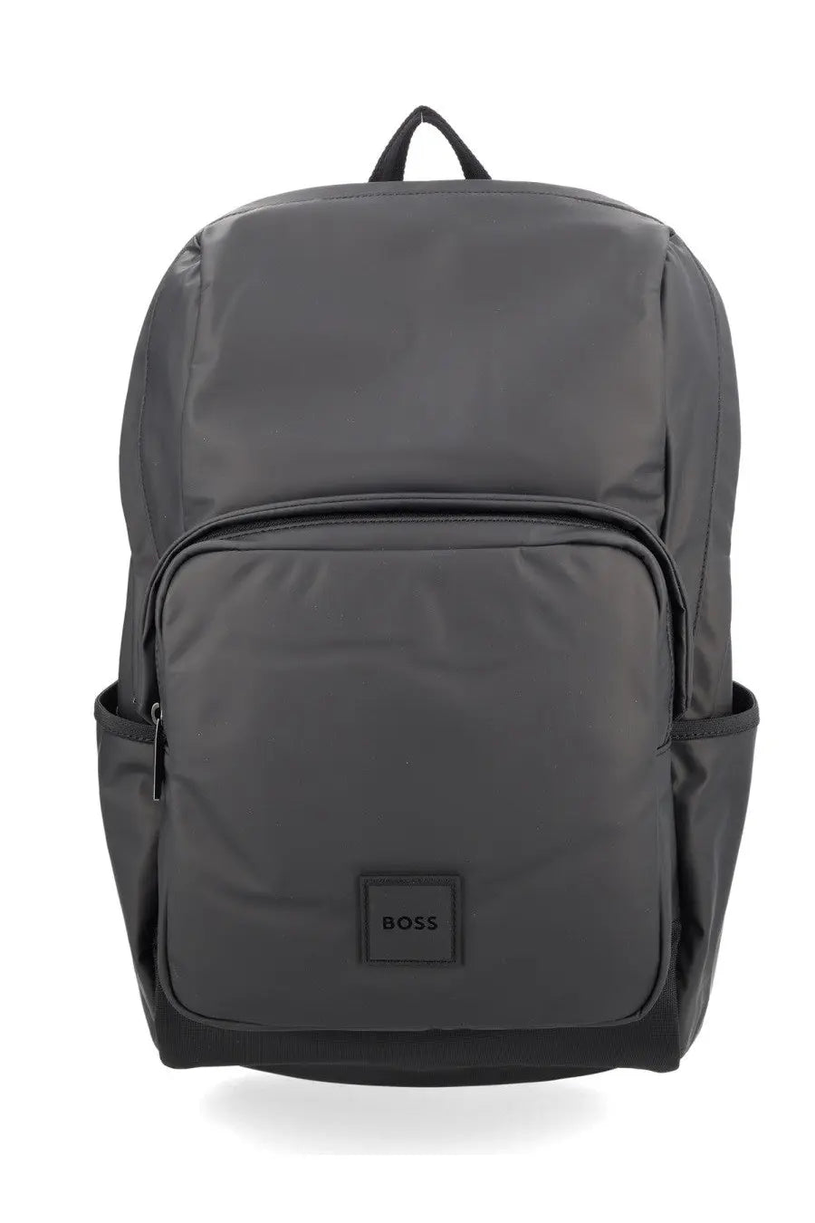 Dark gray hugo boss men’s backpack oryo black with a sleek minimalist design and subtle branding