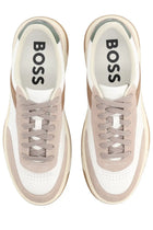 BOSS Men's Baltimore Tenn Sneaker Beige, view 5