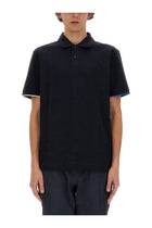 BOSS Men's Cotton Polo Blue