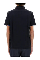 BOSS Men's Cotton Polo Blue, view 3