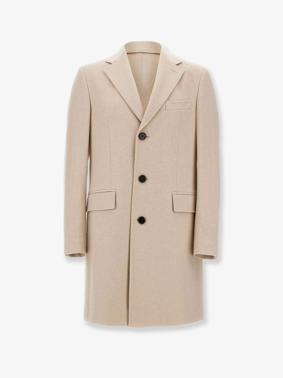 BOSS Men's Hal Cashmere Coat Green