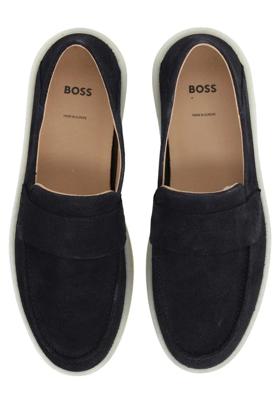 BOSS Men's Moccasin Kieran Blue, view 5