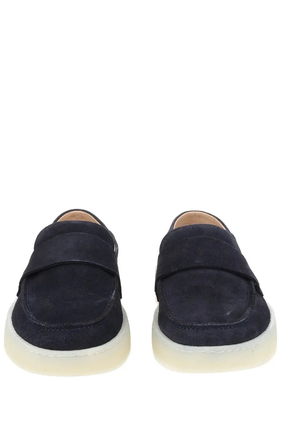 BOSS Men's Moccasin Kieran Blue, view 3