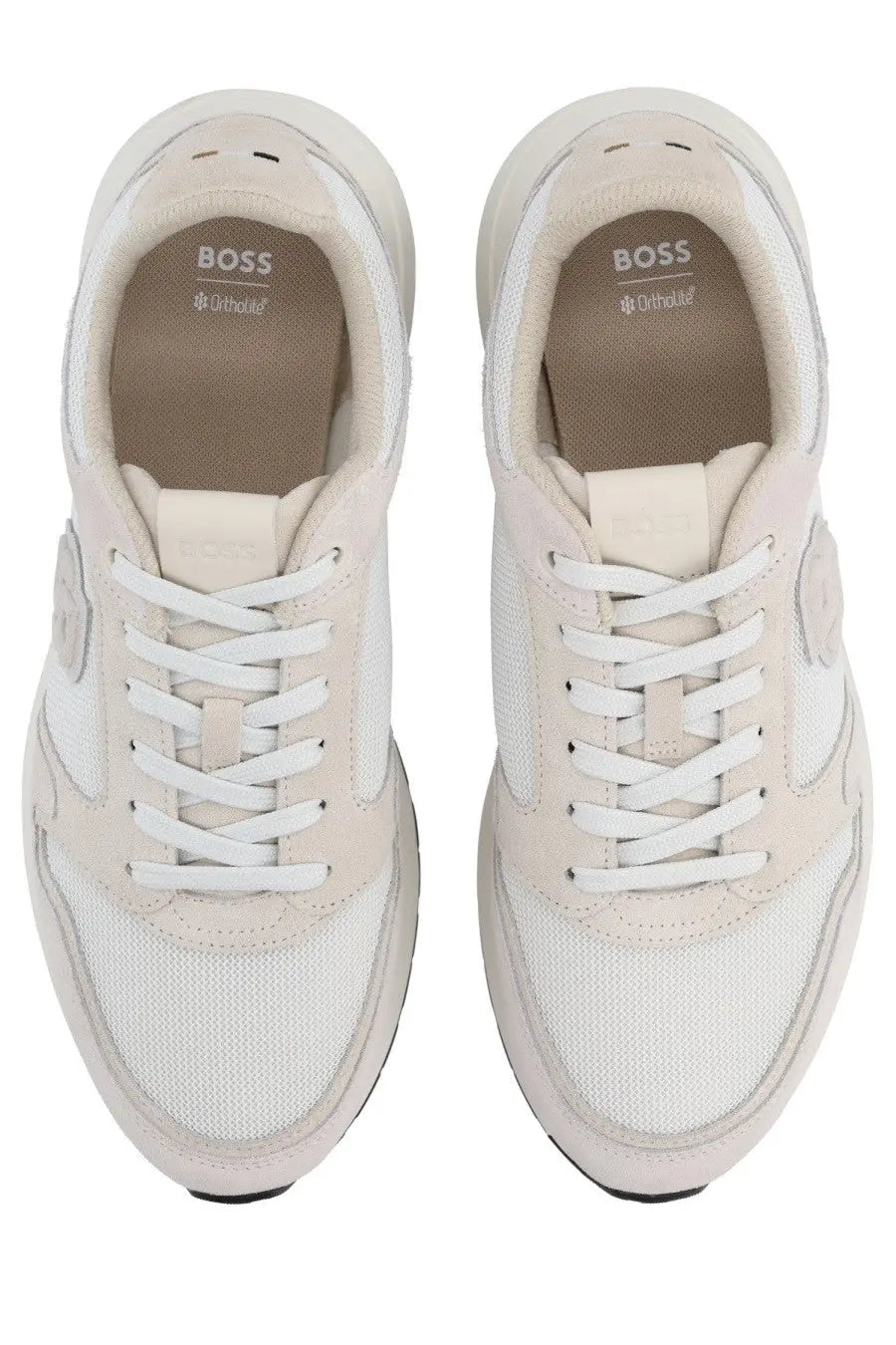BOSS Men's Monogrammed Sneaker Pink, view 5