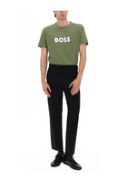 BOSS Men's Chino Trousers with Drawstring Black, view 2