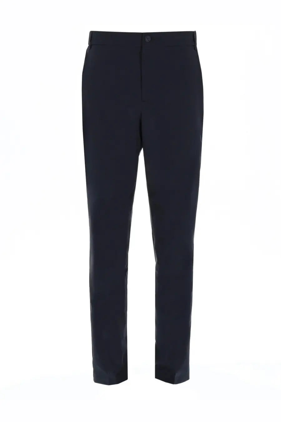 BOSS men’s pantalone regular fit blue dark navy tailored trousers with sleek straight-leg cut and subtle creasing
