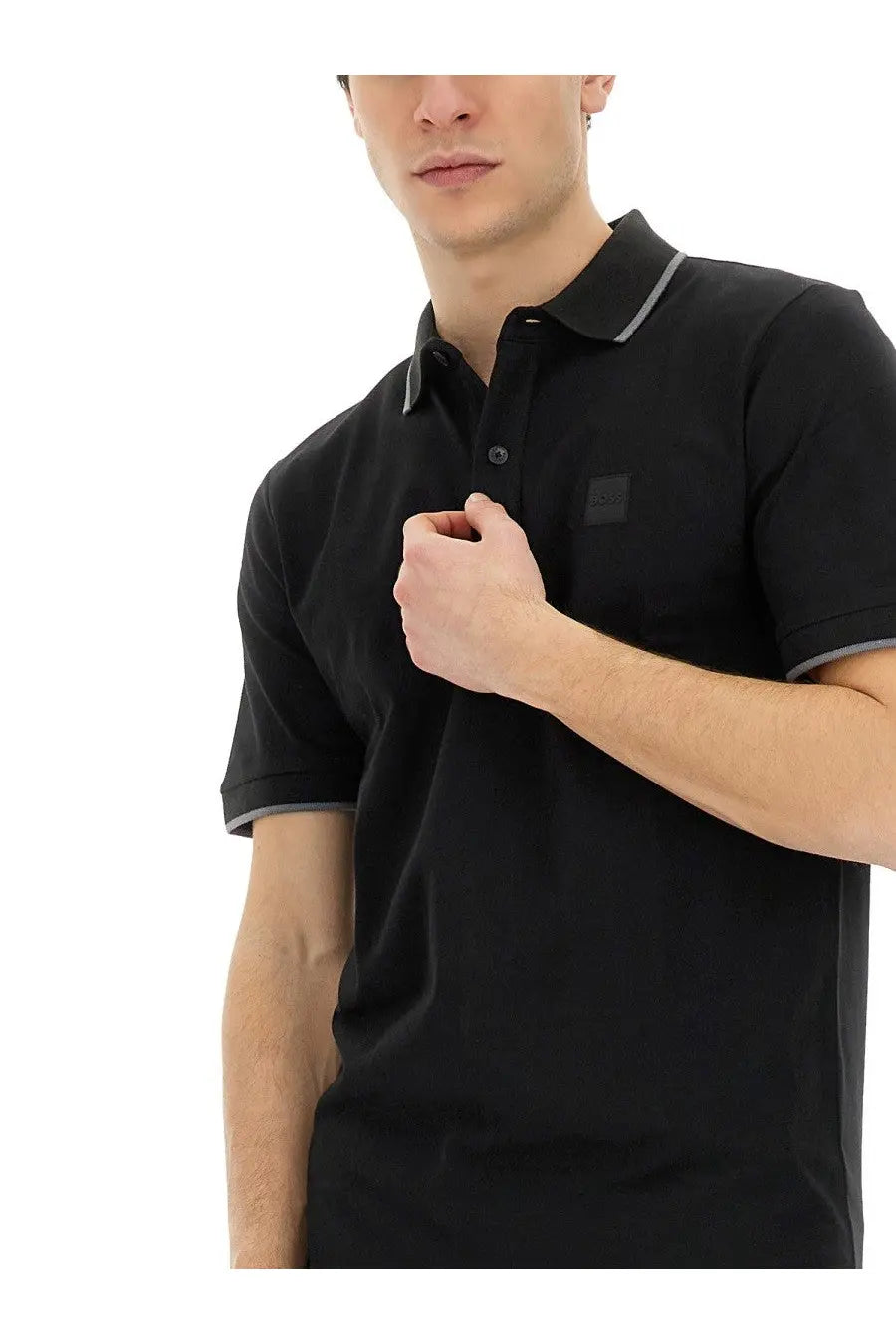BOSS Men's Polo Black, view 4