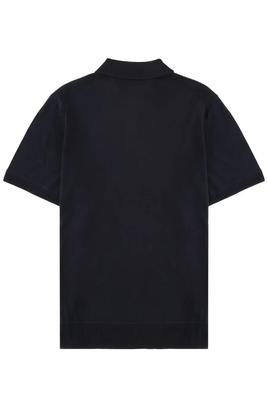 Boss men’s polo novo blue short-sleeved black polo shirt with classic collar and minimalist design
