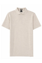 BOSS Men's Polo Press Beige