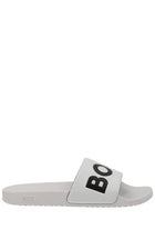 BOSS Men's Slide Aryeh White