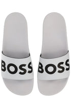 BOSS Men's Slide Aryeh White, view 6