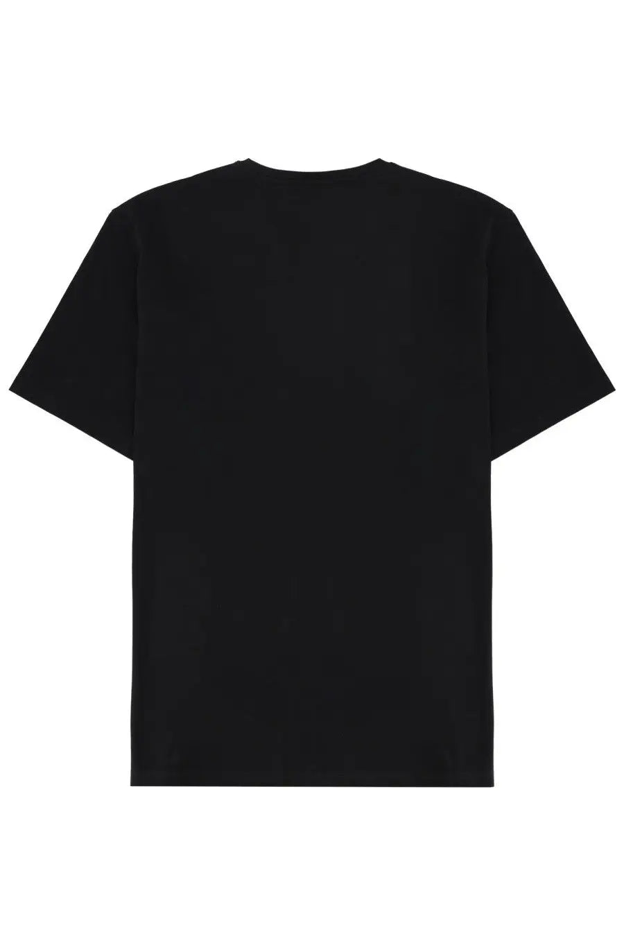 BOSS men’s black short-sleeved t-shirt with a simple solid design made from soft comfortable fabric