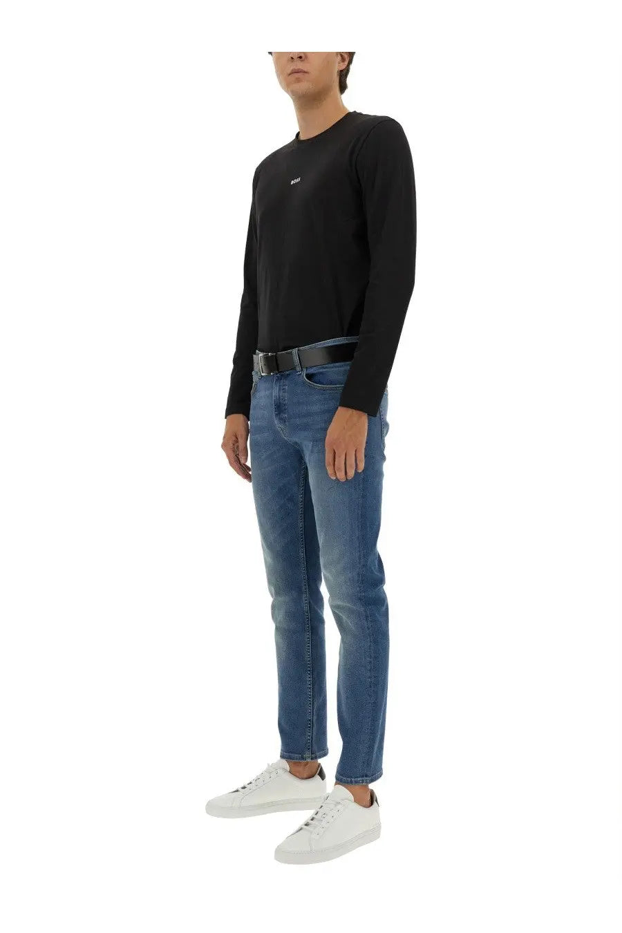 BOSS Men's Shirt Chark Black, view 4