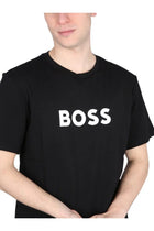 BOSS Men's Printed Shirt Black, view 4