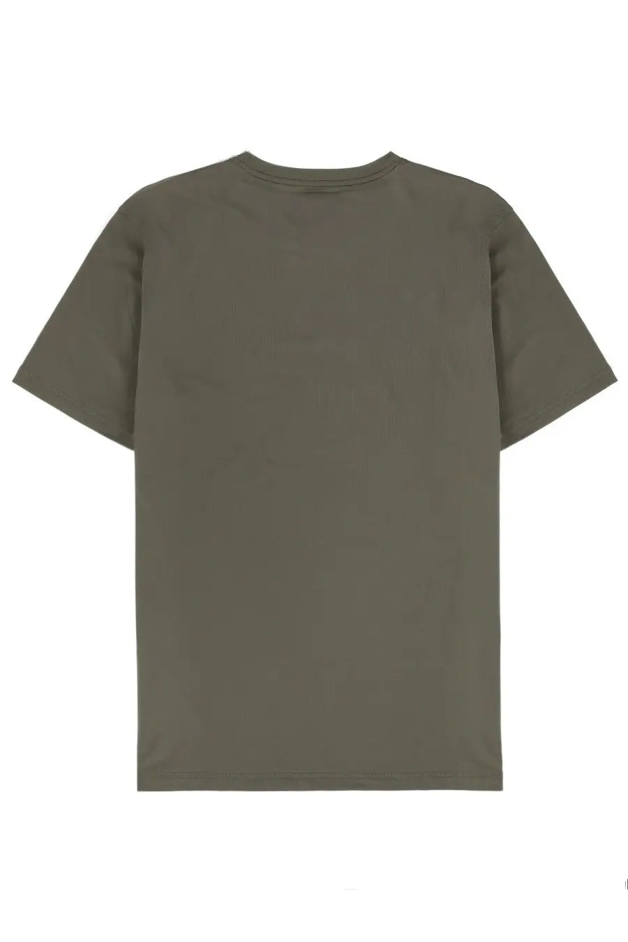 Boss men’s olive green cotton t-shirt with a simple crew neck and short sleeves for casual wear