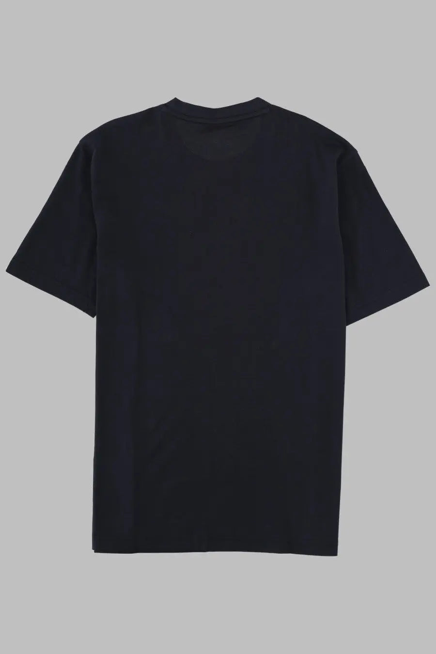 Black short-sleeved crew neck t-shirt from BOSS men’s shirt terrace con blue collection in soft cotton material
