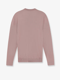 BOSS Men's Silk and Cashmere Sweater Brown, view 2