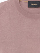 BOSS Men's Silk and Cashmere Sweater Brown, view 3