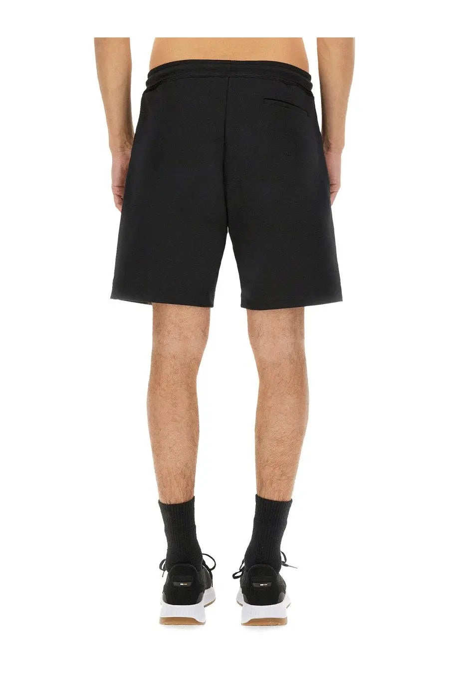 BOSS Men's Sweatshirt Bermuda Black, view 3