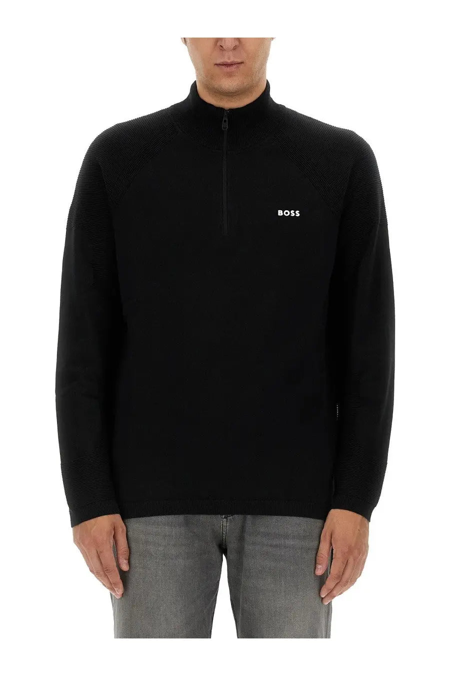 BOSS Men's Sweatshirt Black