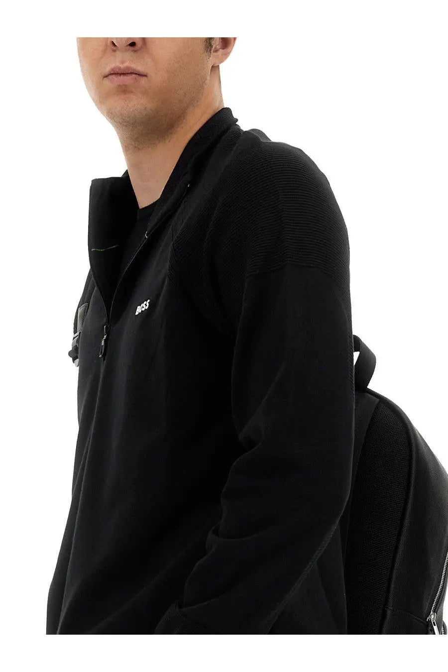BOSS Men's Sweatshirt Black, view 4