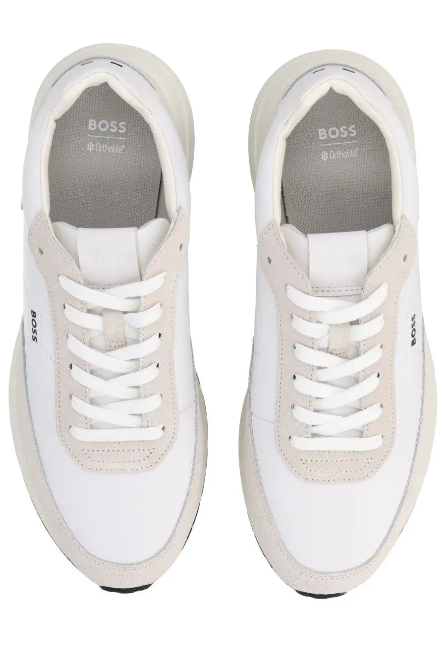 BOSS Men's Vinston Sneaker White, view 5