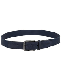 Boss Men's Boss Aston Martin Leather Belt Blue