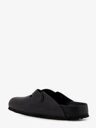 Birkenstock Unisex Boston BS Leather Mule Black, view 3
