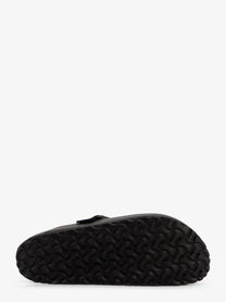 Birkenstock Unisex Boston BS Leather Mule Black, view 4