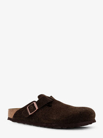 Birkenstock Unisex Boston BS Suede Mule Mocca