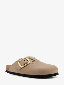 Birkenstock Women's Boston Low Suede Sandals Brown