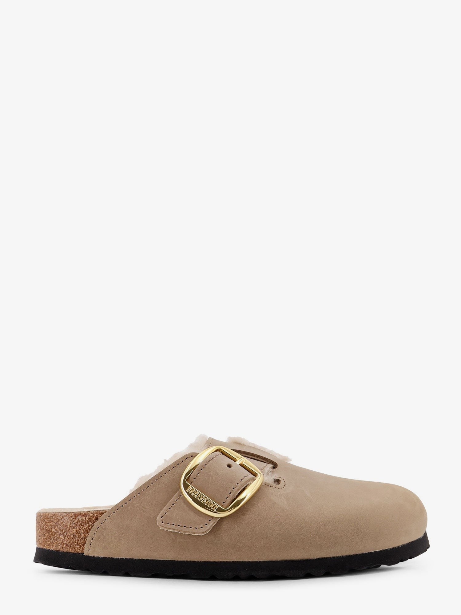 Birkenstock Women's Boston Low Suede Sandals Brown