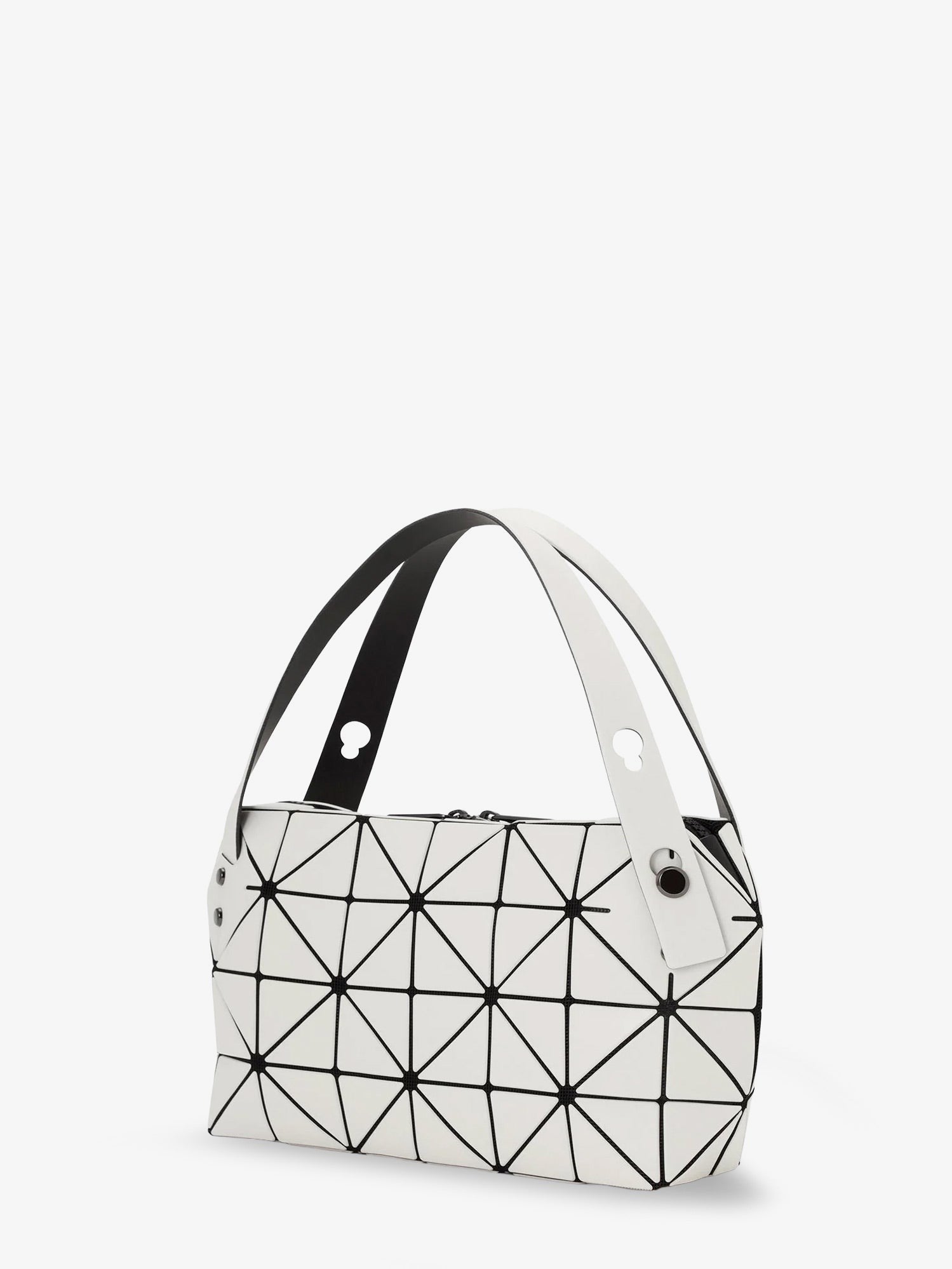 Bao Bao Issey Miyake Women's Boston Pvc Handbag White