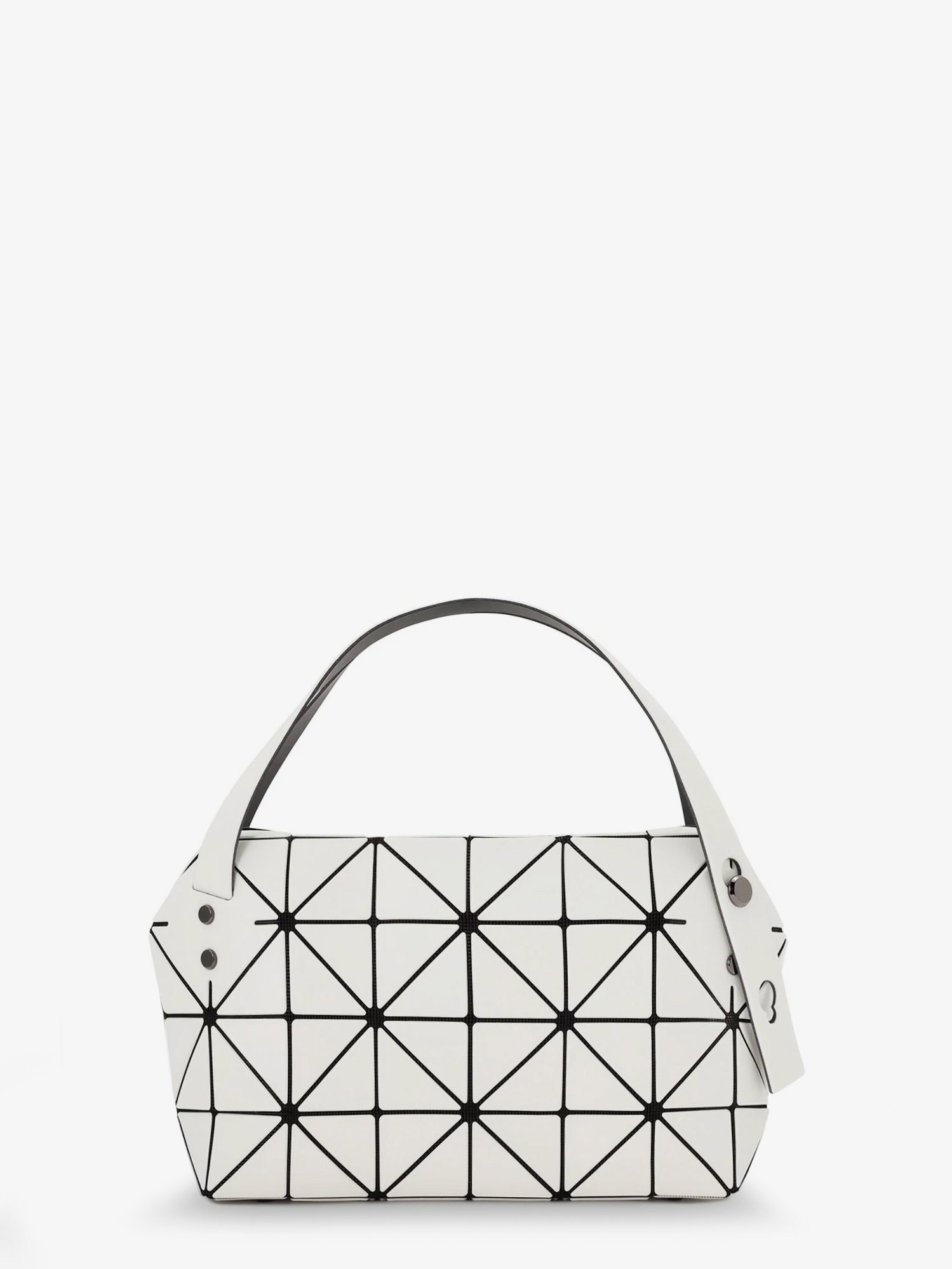Bao Bao Issey Miyake Women's Boston Pvc Handbag White